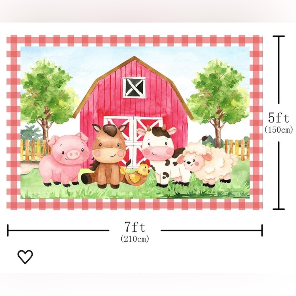 Backdrop farm 7x5